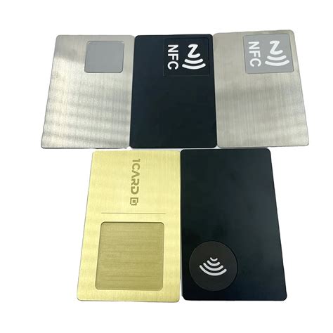 black metal nfc card|nfc card printing.